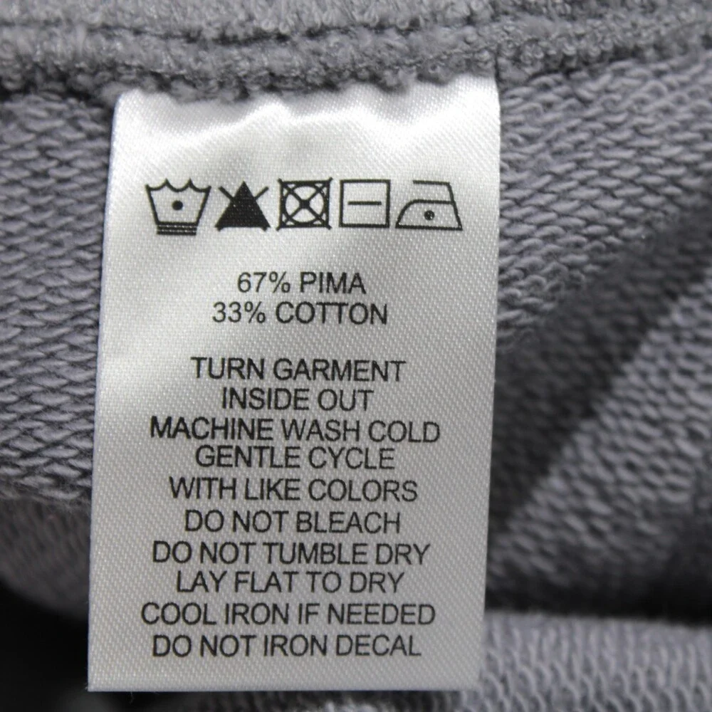 Orchard & Broome NWT Jogger Sweatpants Size L Clinton in Cloud Gray Cotton Blend